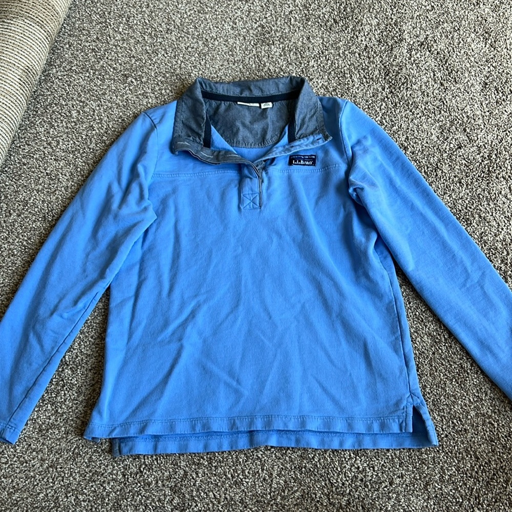 L.L. Bean Quarter Button Up
